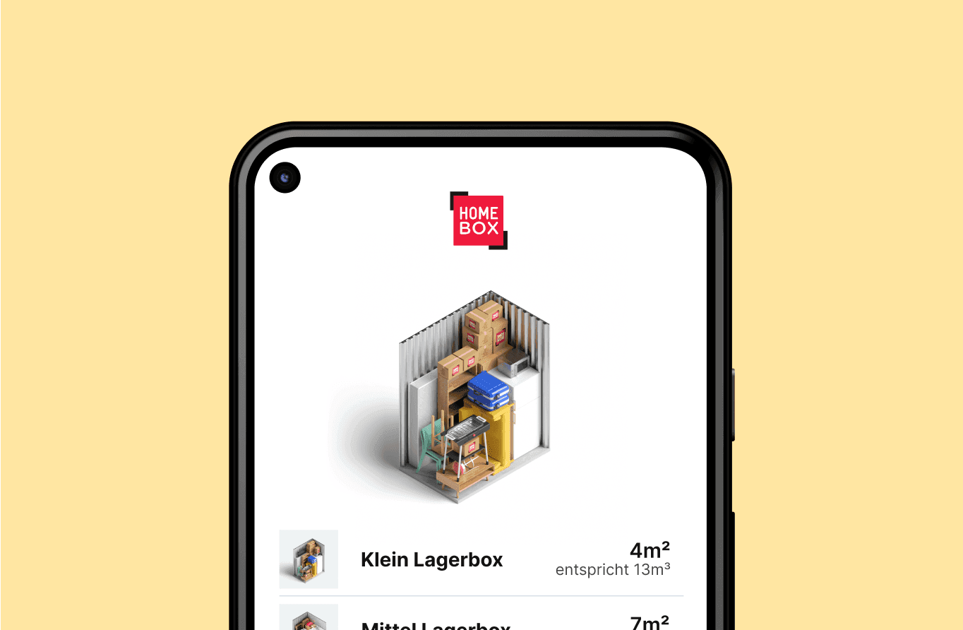 HOMEBOX auswählen